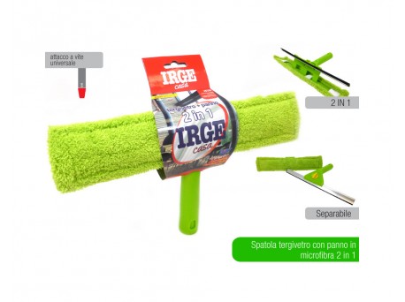 Irge tergivetro con panno microfibra