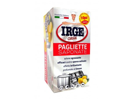 Irge pagliette saponate 10pz