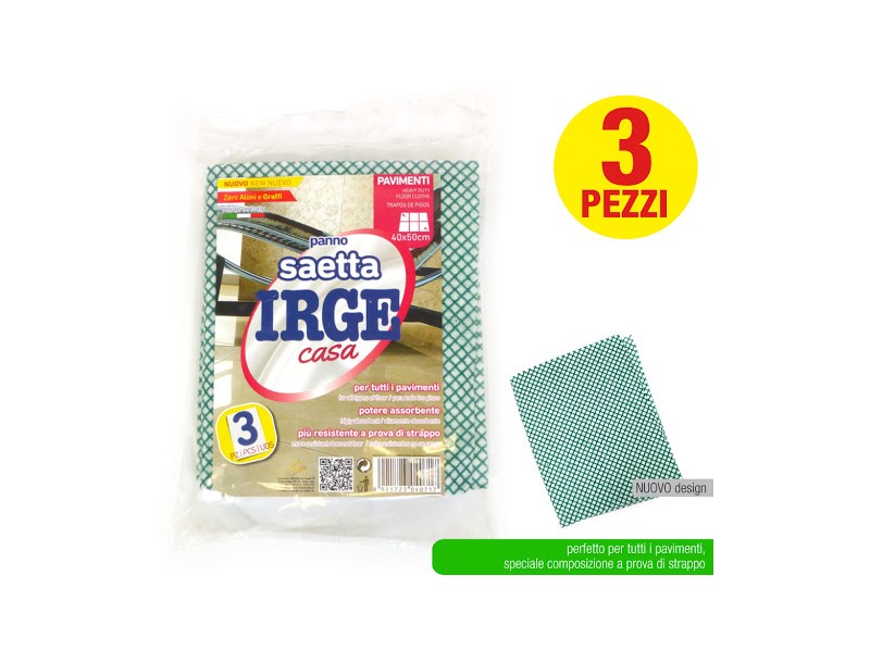IRGE PANNO MULTIUSO PVA 3D CM. 30x30