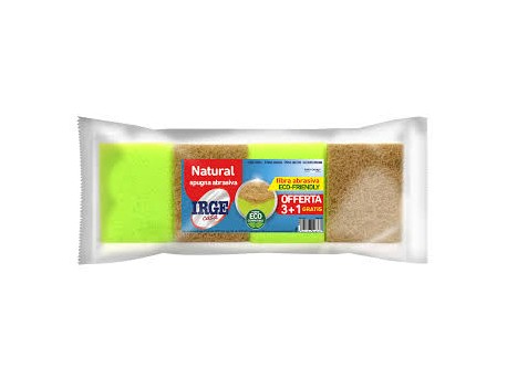 Irge spugna abrasiva 4pz