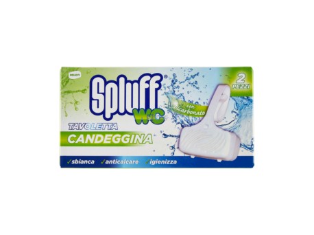 Spluff wc tavoletta con candeggina 2pz