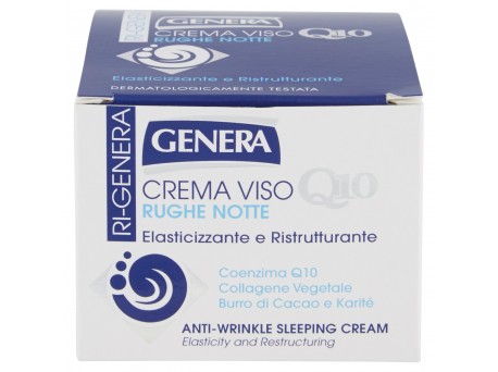 Genera crema viso Q10 rughe notte 50ml