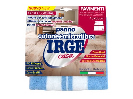 Irge panno cotone + microfibra