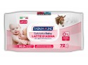 Farmaline salviette baby latte d'asina 72pz
