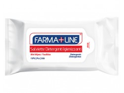 36PZ Farmaline salviette igienizzanti 15pz