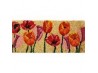 Zerbino cocco 23x53 tulipani