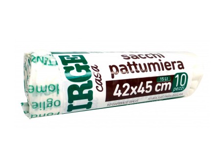 Irge sacchi pattumiera 42x45 10pz