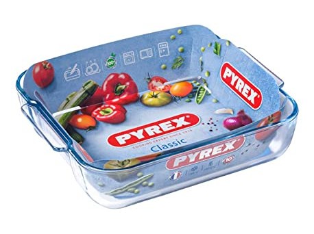 Pirofila da forno in pyrex 25x21cm