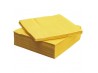 Tissù tovaglioli 38x38 giallo 40pz