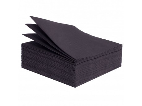 Tissù tovaglioli in carta 40pz nero