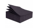 Tissù tovaglioli 38x38 nero 40pz