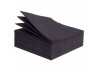 Tissù tovaglioli 38x38 nero 40pz