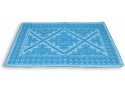 Tappeto sardo 50x80 cm turchese