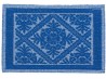 Tappeto sardo 38X58 blu