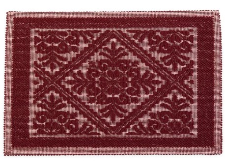 Tappeto sardo 38x58 bordeaux