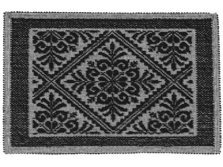 Tappeto sardo 50x80 nero
