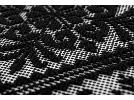 Tappeto sardo 55x115 nero