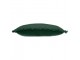 Cuscino rettangolare con frangia verde