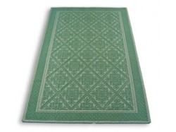 Tappeto sardo 115x175 cm verde