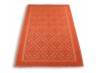 Tappeto sardo 115x175 cm arancione