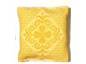 Copri cuscino sardo 45x45 cm giallo