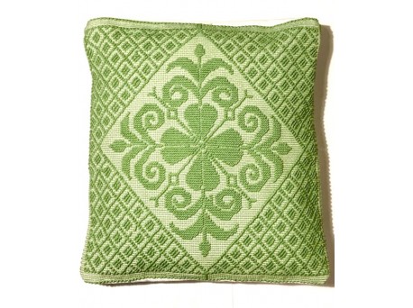 Copri cuscino sardo 45x45 cm verde
