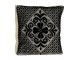 Copri cuscino sardo 45x45 cm nero
