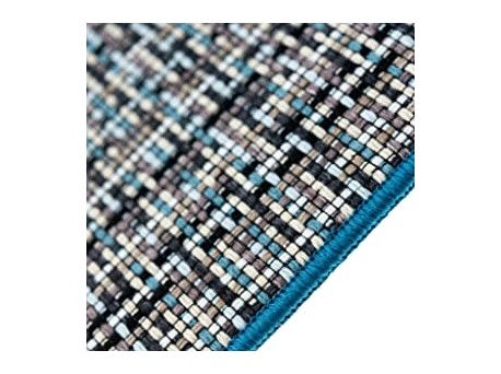 Tappeto Pixel 50x240 blu