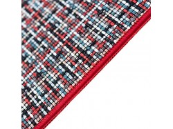 Tappeto Pixel 50x240 rosso