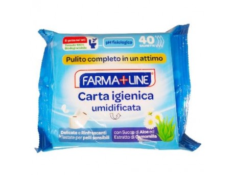 Farmaline carta igienica umidificata