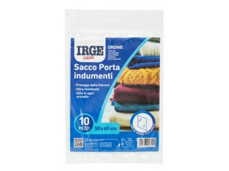 Irge sacco portaindumenti 10pz