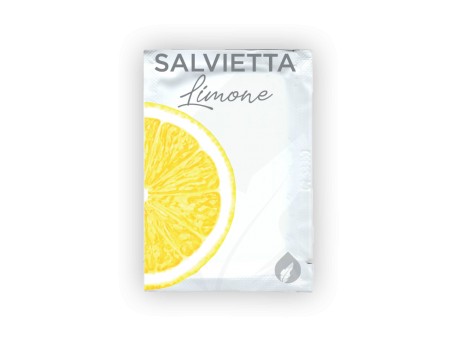 CONFEZIONE 500PZ Salvietta rinfrescante limone 