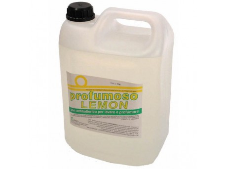DETERGENTE SGRASSANTE PAVIMENTI PROFUMOSO LIMONE 5 LT